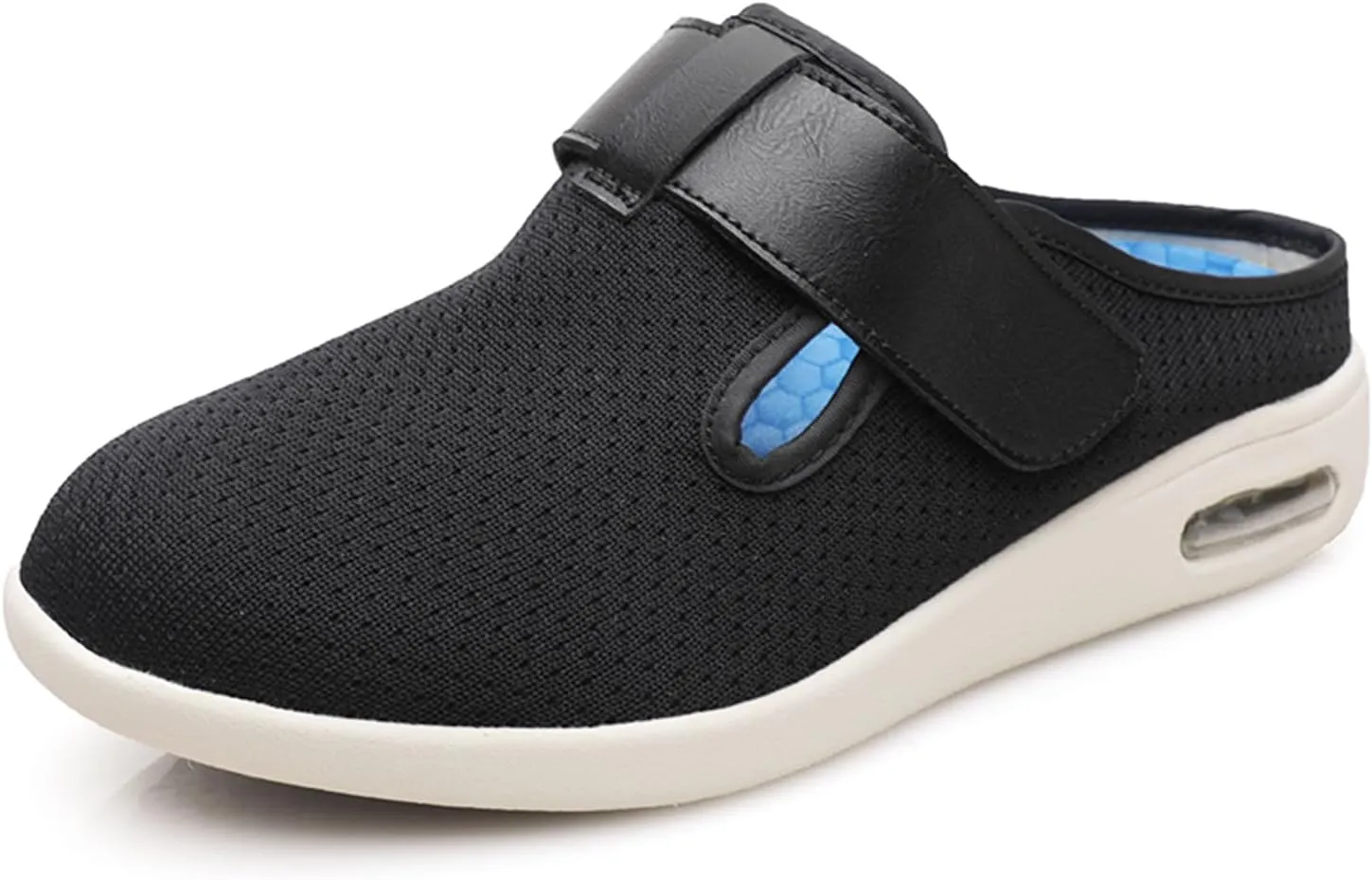 JITUUE Women's Loafers Diabetic Air-Cushion Slip-On Walking Shoes Orthopedic Breathable Casual Comfort Outdoor Shoes Memory Foam Slipper