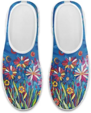 JoyLamoria Highland Cattle Loafers for Women,Comfortable Loafers Women's Casual Travel and Work Slip-Ons Sneakers