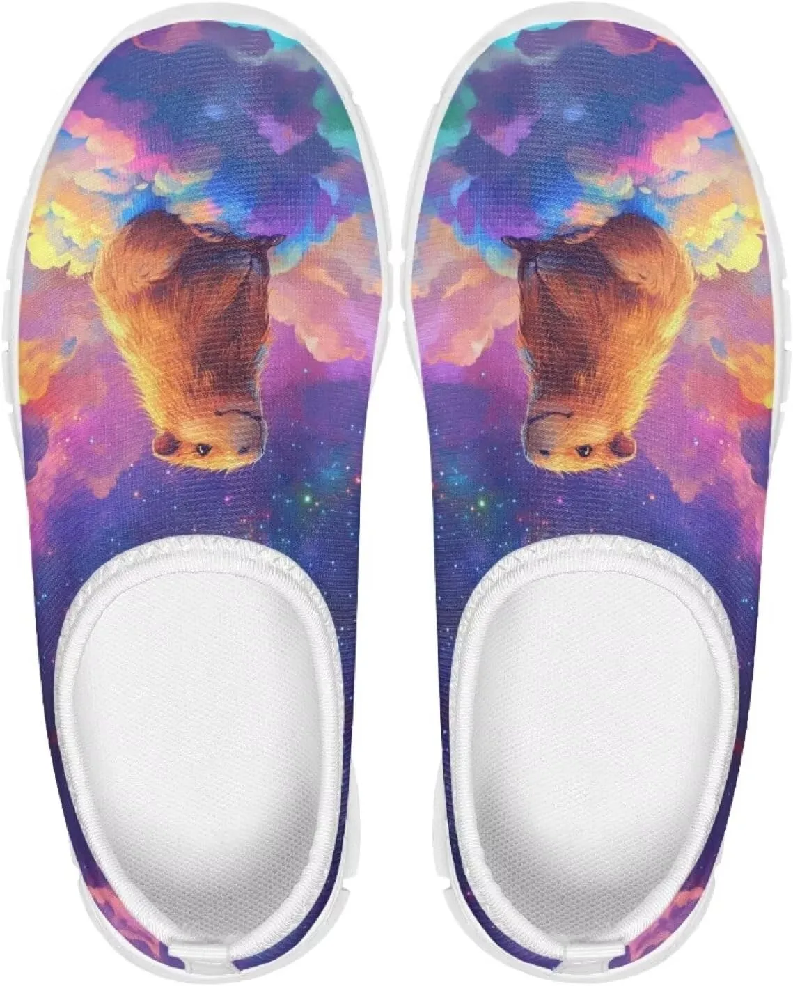 Kids Slip On Tennis Shoes Non Slip Girls Running Sports Shoes for Daily Wear