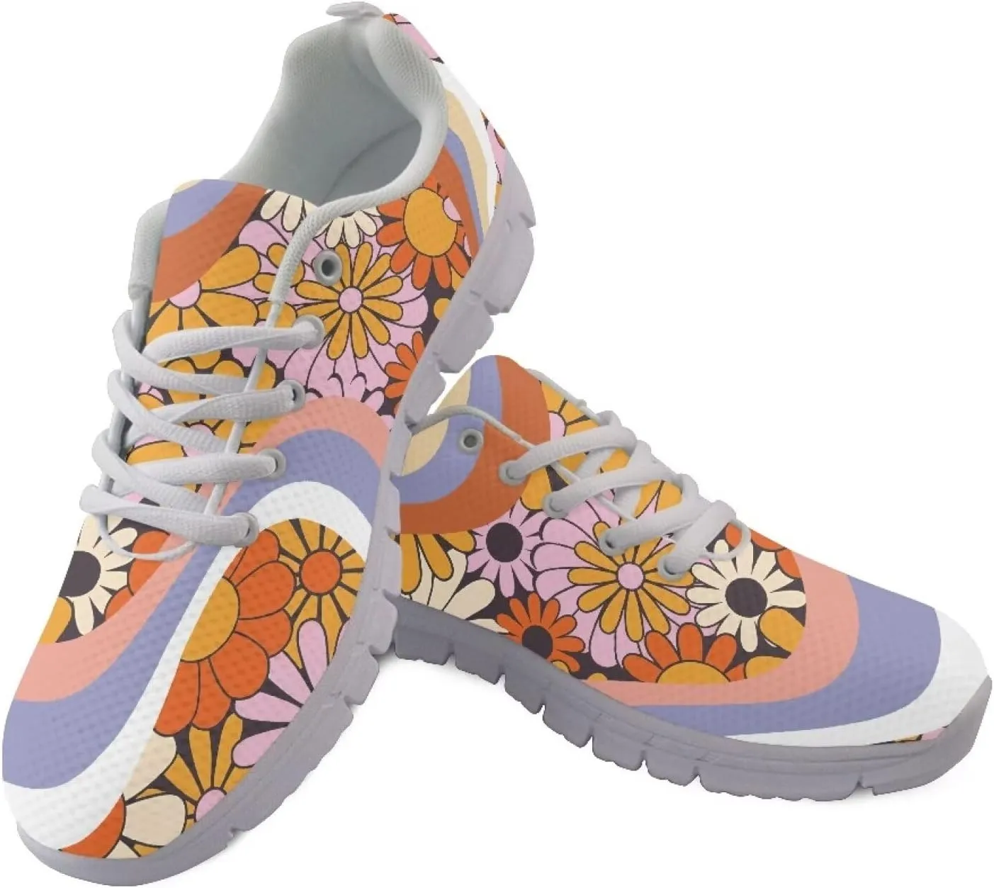 Lace Up Shoes for Adult Unisex Walkings Breathable Durable