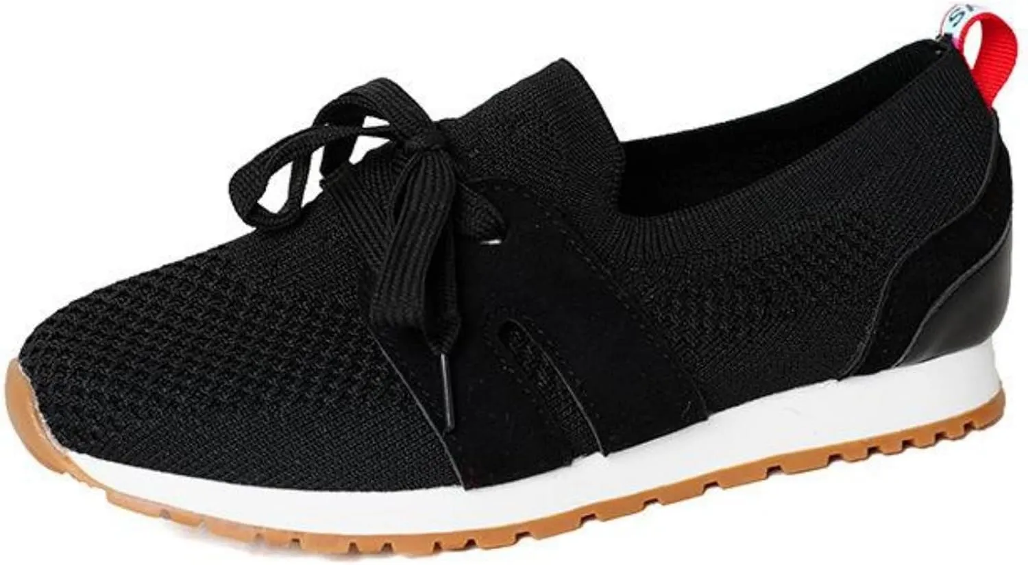 Ladmiple Running Shoes For Women Slip On Lightweight Tennis Shoes Non Slip Gym Workout Fashion Breathable Walking Sneakers
