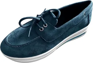 Ladmiple Shoes For Women Sneakers Slip Ons Lace ups Casual Leather Walking Shoes Summer Fashion Platform Flats Loafers