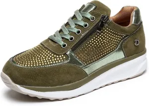 Ladmiple Shoes For Women Sneakers Slip Ons Leather Shoes Fashion Casual Dressy Summer Platform Flats Walking Loafers