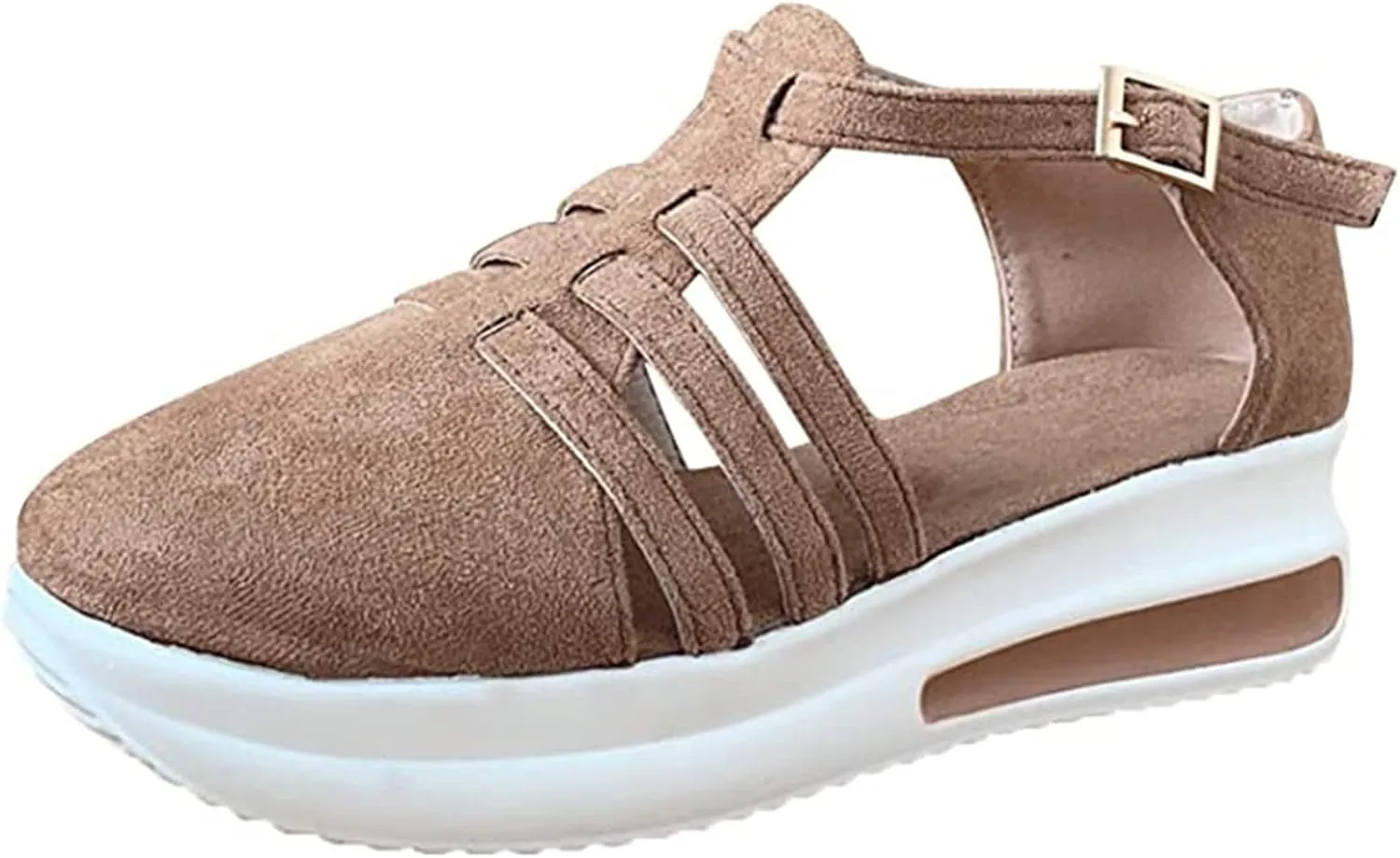 Ladmiple Shoes For Women Sneakers Slip Ons Memory Foam Comfort Walking Shoes Fashion Casual Summer Platform Flats Loafer