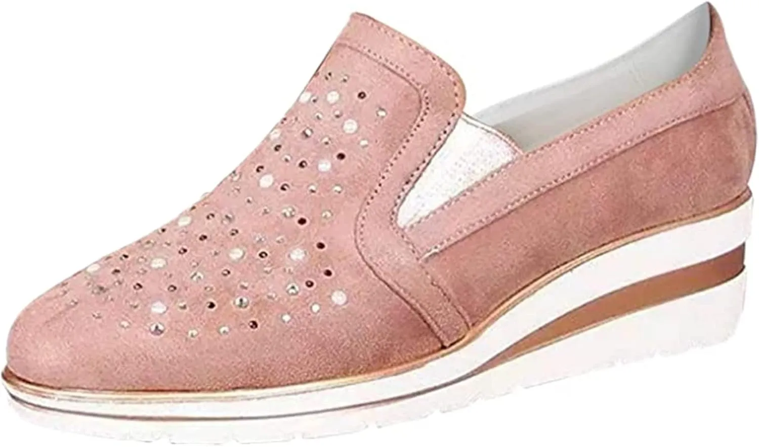 Ladmiple Shoes For Women Sneakers Trendy Low Top Lace Up Casual Fashion Lightweight Comfortable Walking Flats Loafers