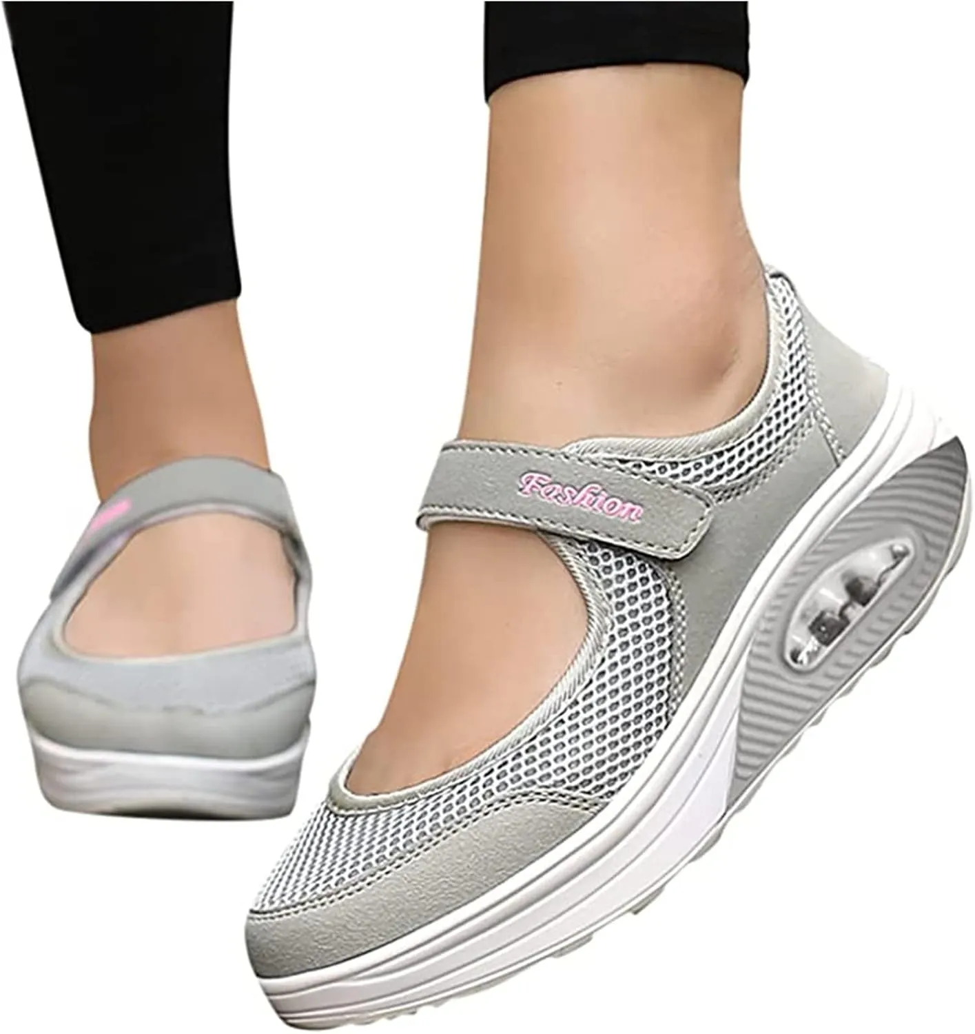 Ladmiple Sneakers For Women Comfortable Shoes Slip On Platform Shoes Fashion Dressy Casual Summer Walking Flats Loafers