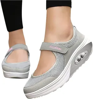 Ladmiple Sneakers For Women Comfortable Shoes Slip On Platform Shoes Fashion Dressy Casual Summer Walking Flats Loafers