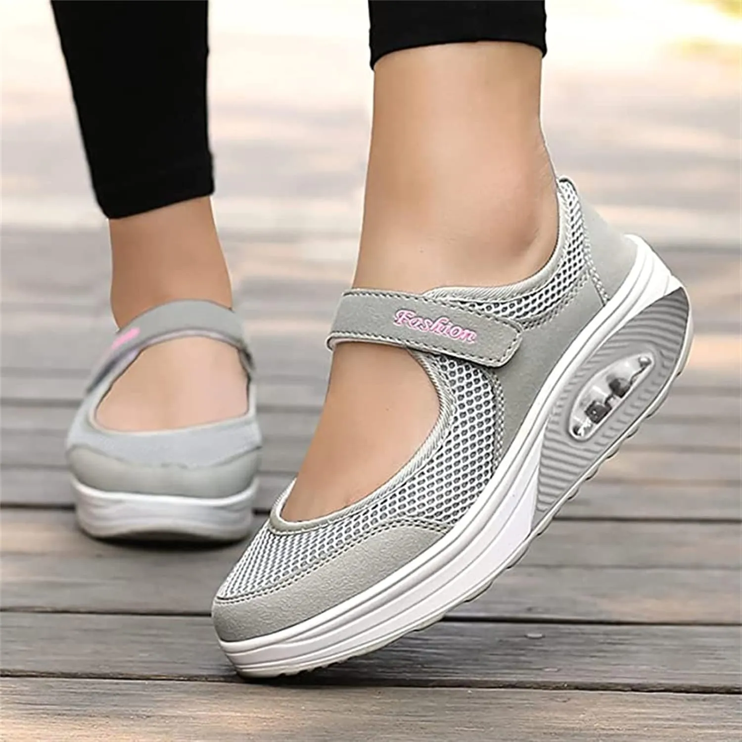Ladmiple Sneakers For Women Comfortable Shoes Slip On Platform Shoes Fashion Dressy Casual Summer Walking Flats Loafers