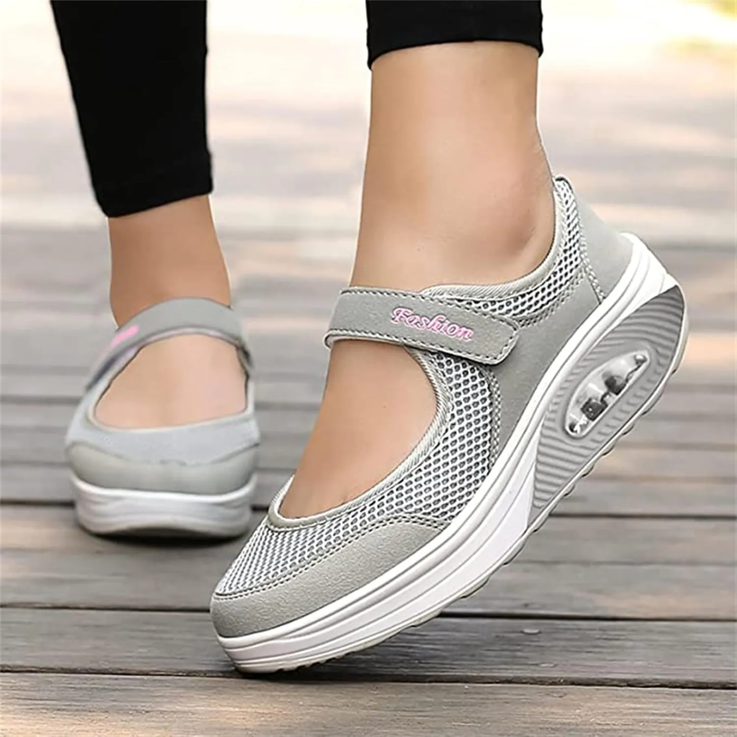 Ladmiple Sneakers For Women Walking Shoes Arch Support Casual Slip On Fashion Comfortable Dressy Summer Flats Loafers