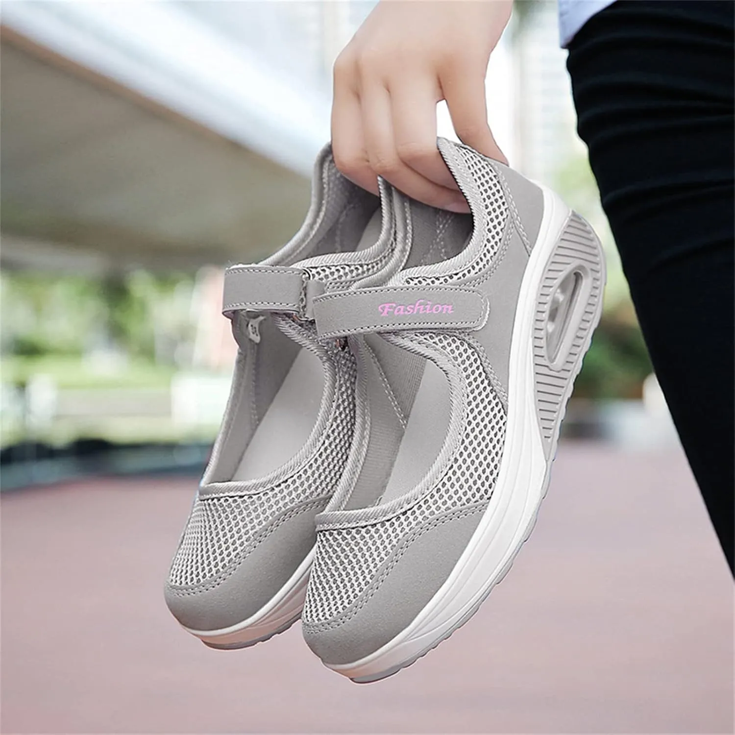 Ladmiple Sneakers For Women Walking Shoes Arch Support Casual Slip On Fashion Comfortable Dressy Summer Flats Loafers