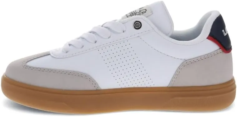 Levi's Kids Zane Poly Canvas Casual Lace Up Sneaker Shoe