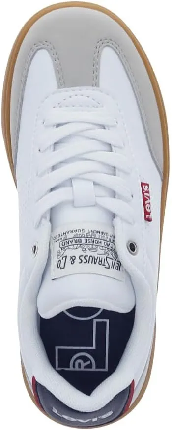 Levi's Kids Zane Poly Canvas Casual Lace Up Sneaker Shoe