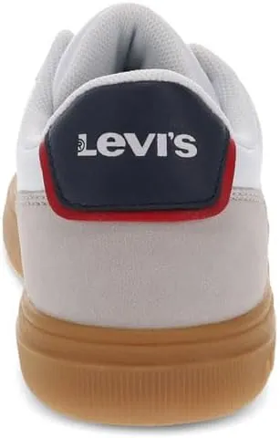 Levi's Kids Zane Poly Canvas Casual Lace Up Sneaker Shoe