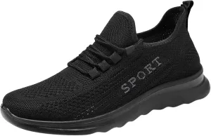Lightweight Arch Support Sneakers for Men Business Mesh Breathable Walking Shoe Men's Arch Support Insole Shoes