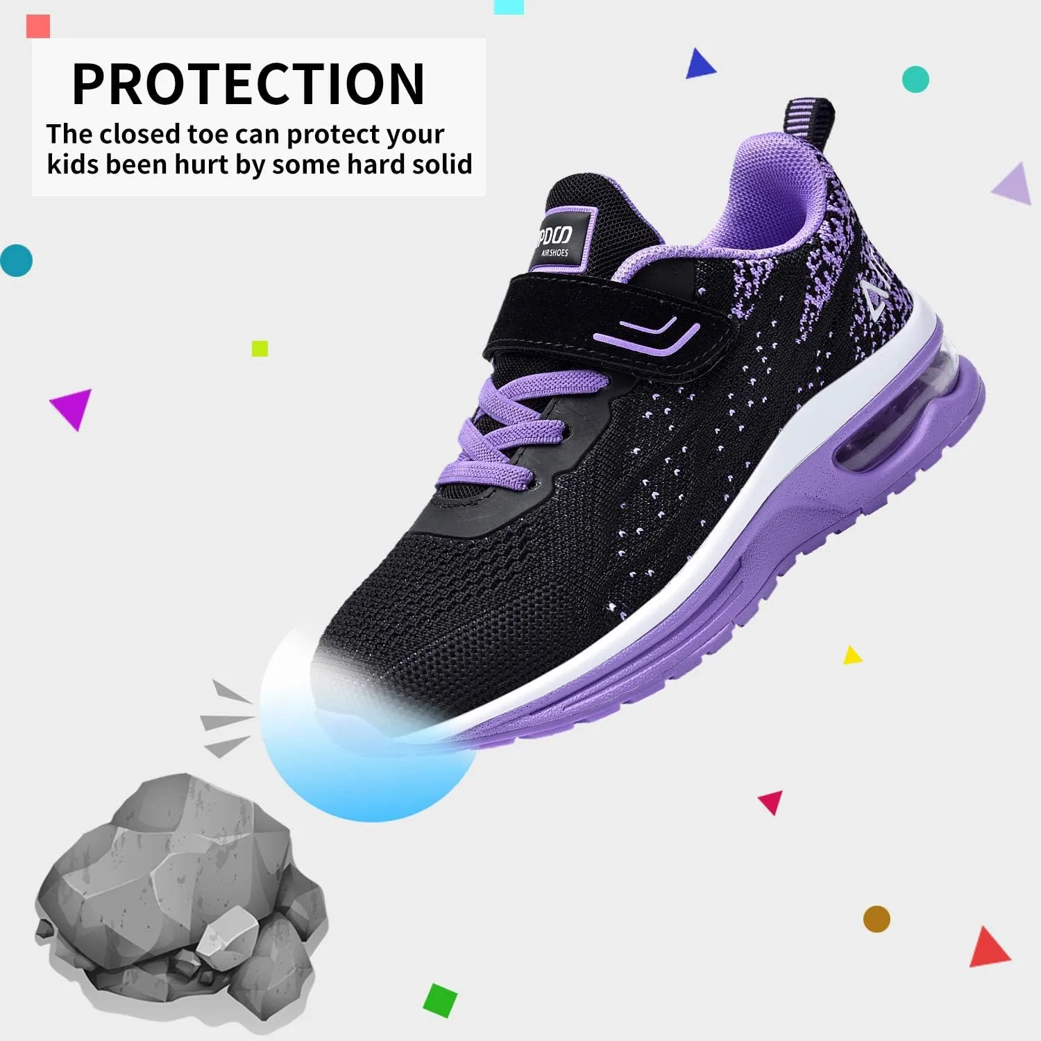 MEHOTO Kid Air Tennis Running Shoes, Athletic Walking Jogging Sport Lightweight Breathable Sneakers for Boys Girls