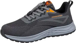 Men Slip on Walking Shoes Casual Dressy Memory Foam Breathable Lightweight Fashion Sneakers Non Slip Travel Jogging Training Gym Shoes Wide Width