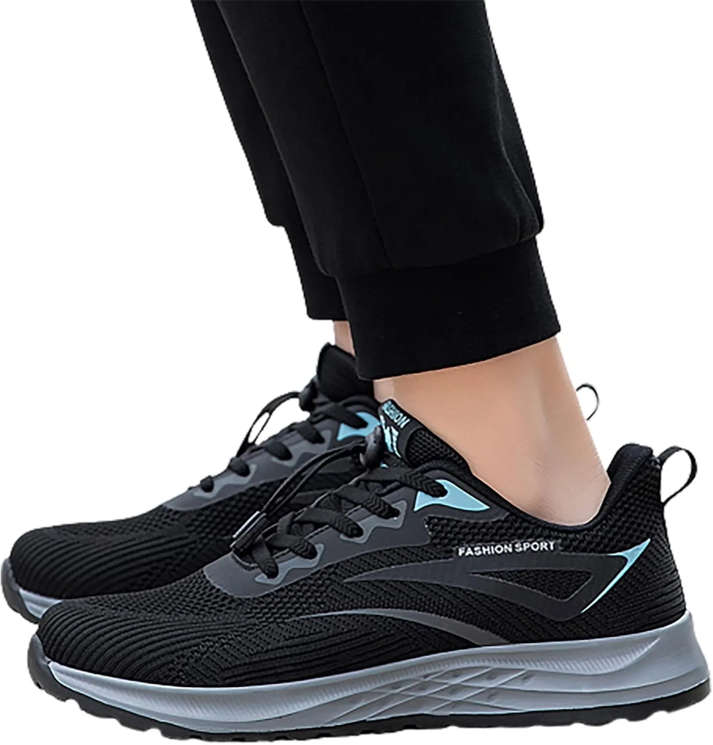Men Slip on Walking Shoes Casual Dressy Memory Foam Breathable Lightweight Fashion Sneakers Non Slip Travel Jogging Training Gym Shoes Wide Width