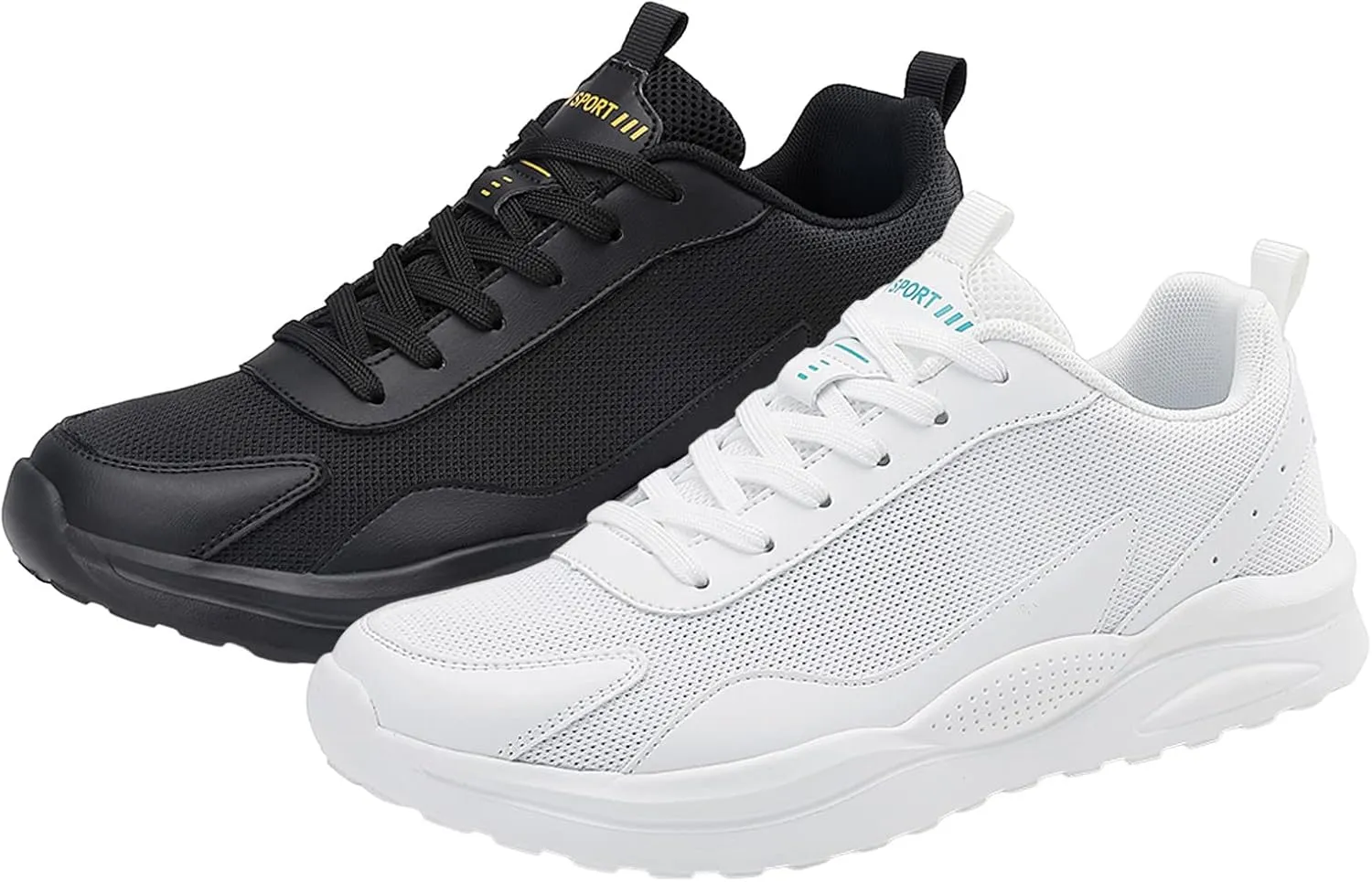 Men Sports Shoes Fashionable Simple and Solid Color The New Pattern Summer Mesh Breathable Sneaker Boots Mens