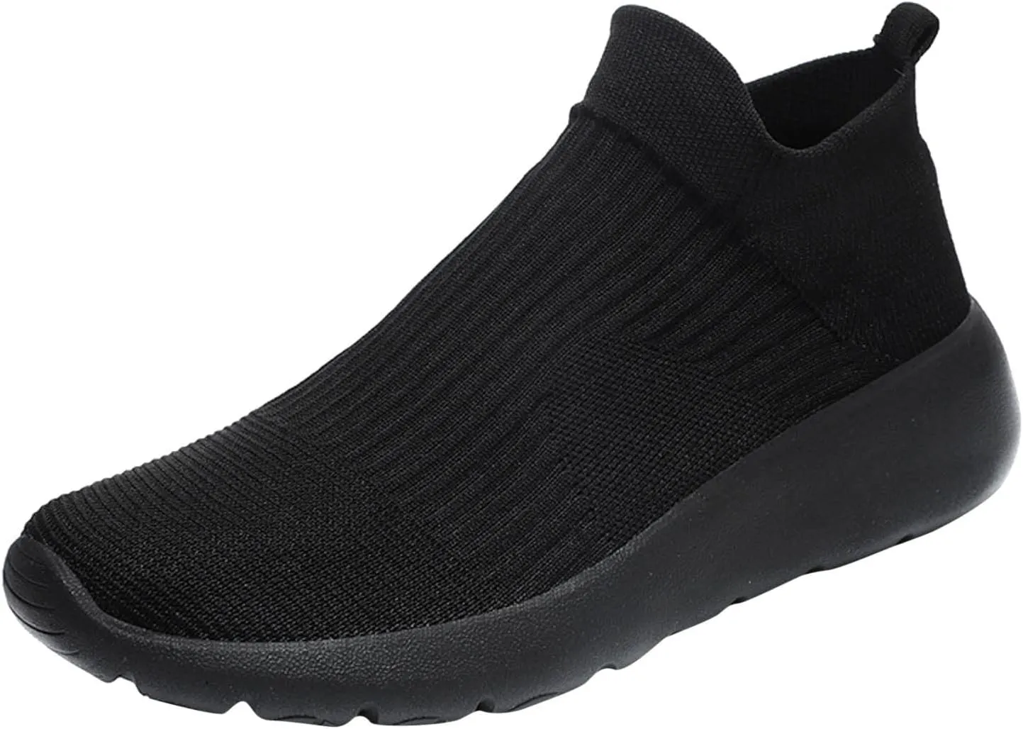 Men Sports Shoes New Pattern Summer Mesh Breathable Comfortable Simple Solid Color Slip On Fashion Sneaker Men Casual