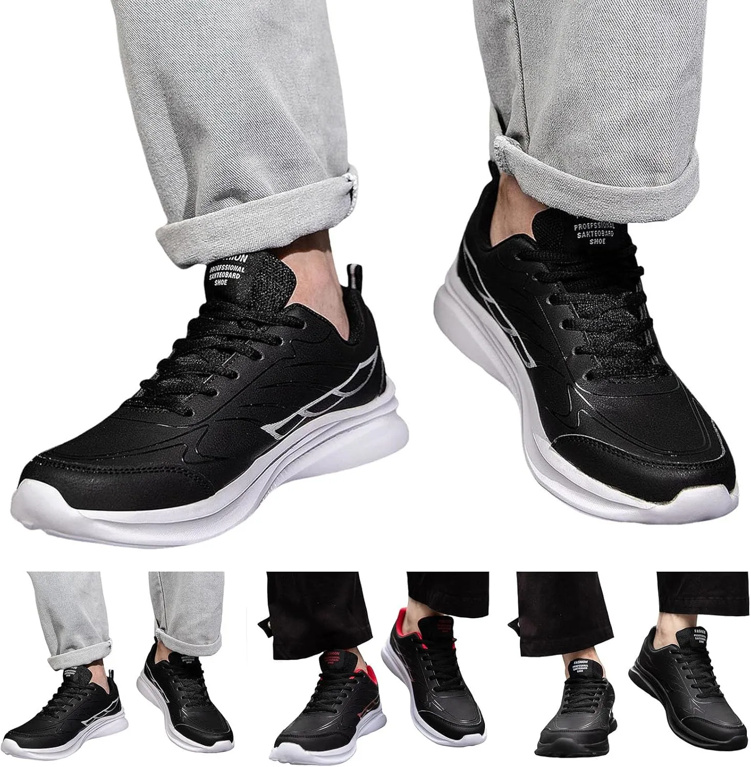Mens Athletic Shoes Men's Fashion Sneakers Walking Shoe for Men Shoe for Men Running Trail Breathable Sneaker