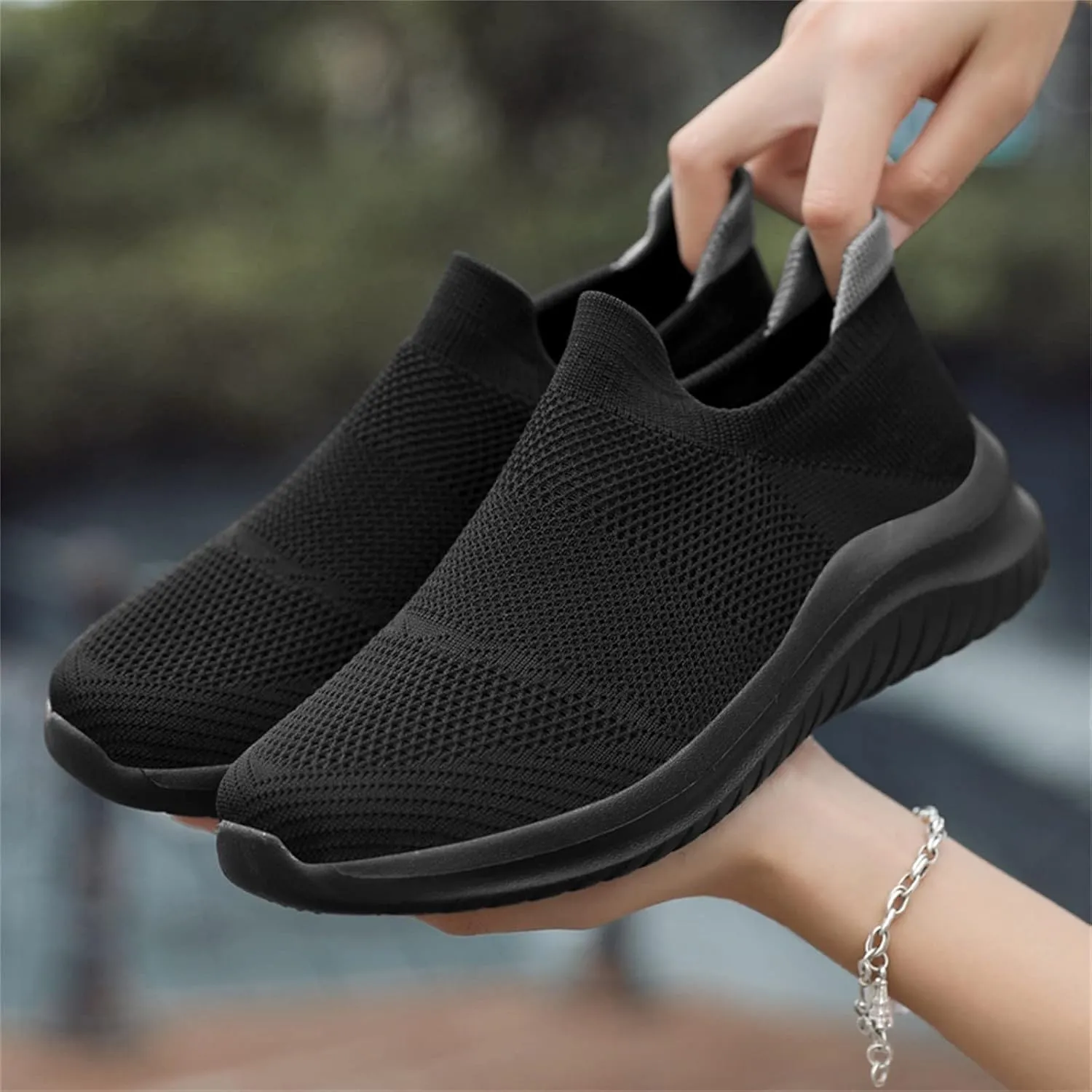 Mens Athletic Shoes Mens Slip on Shoes Tennis Shoe for Men Sneaker for Men Lightweight Comfortable Sneaker