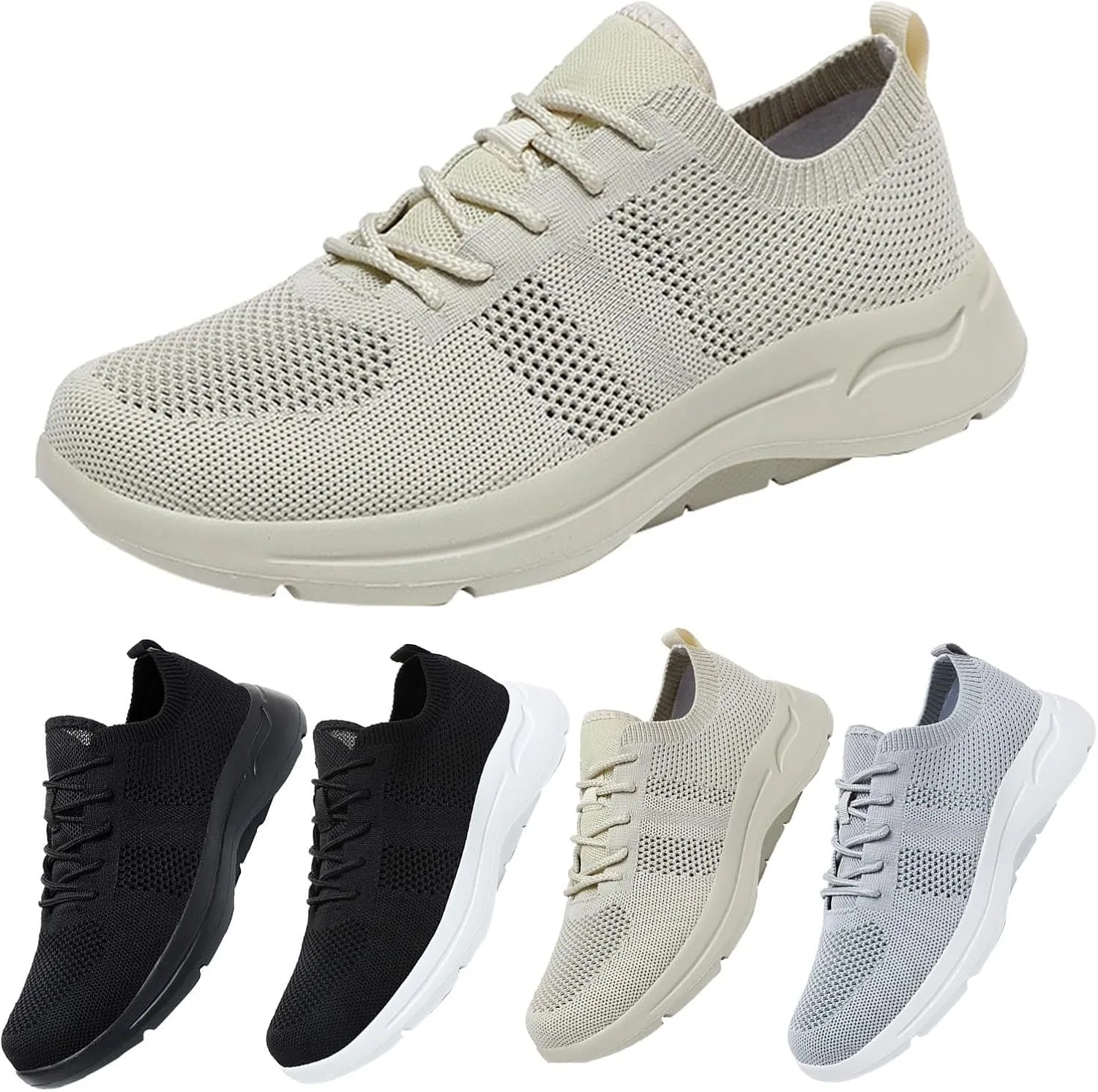 Men's Casual Dress Sneakers Oxfords Business Mesh Non Slip Work Shoes Women Mesh Breathable Casual Shoes Casual Sneakers Red Tennis Shoe Casual Loafers