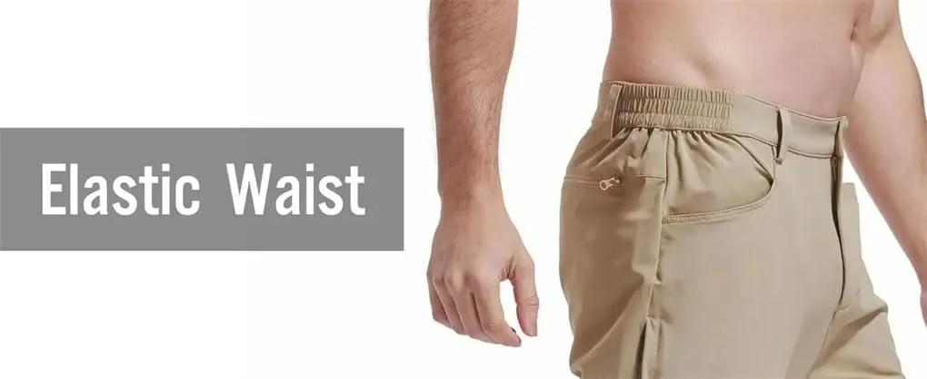 Men's Casual Pants Lightweight Quick Dry Stretchy Pants Outdoor Fishing