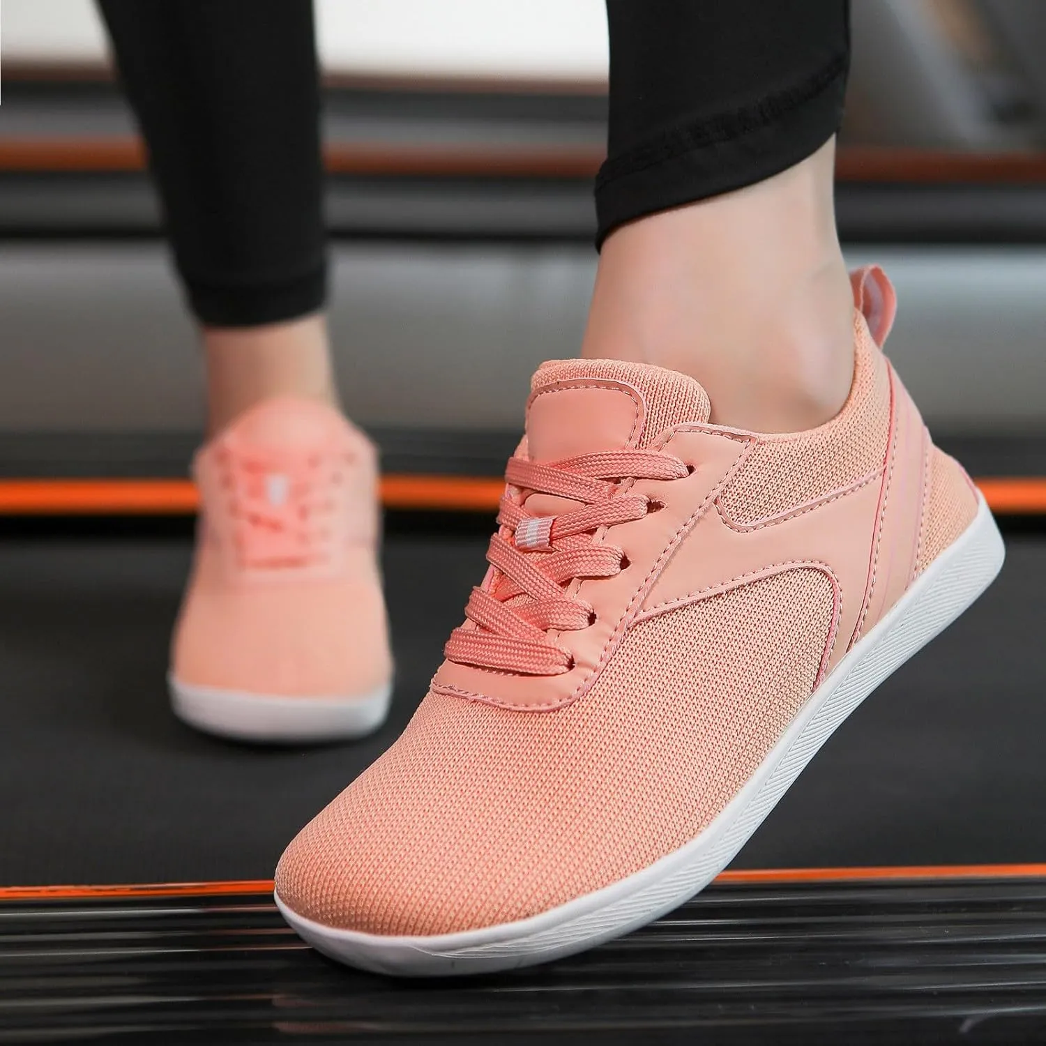 Men's Comfy Walking Shoes Fashion Sneakers 2025 Low Top Summer Lace-up Solid Color Breathable Closed Toe Barefoot Shoe Outdoor Comfortable Daily Casual Sneaker