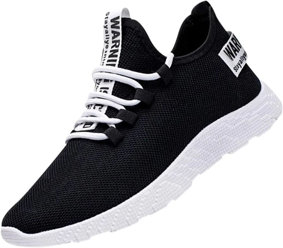 Mens Dress Shoes Casual Oxfords Shoes Knit Lightweight Non Slip Work Shoes Women Fashion Casual Shoes Dress Sneakers Slip On Tennis Shoe Loafers Dress Shoe