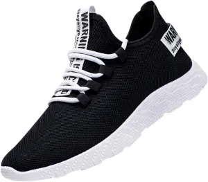 Mens Dress Shoes Casual Oxfords Shoes Knit Lightweight Non Slip Work Shoes Women Fashion Casual Shoes Dress Sneakers Slip On Tennis Shoe Loafers Dress Shoe
