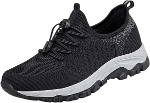 Mens Fashion Running Sneakers 2025 Orthopedic Walking Shoes Casual Summer Lace-up Breathable Closed Toe Athletic Outdoor Comfortable Non Slip Sport Shoe