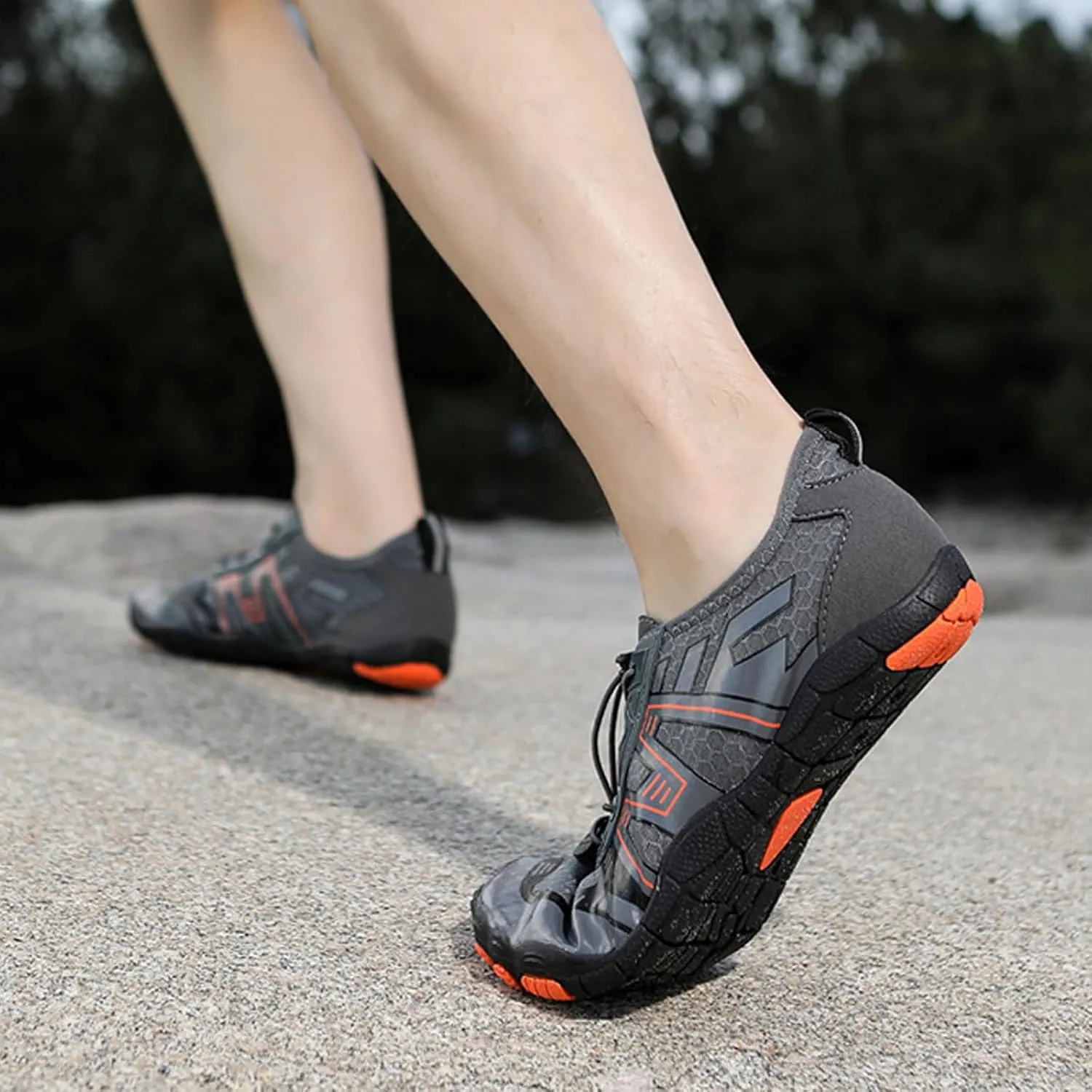 Men's Fashion Versatile Walking Shoes Breathable Mesh Comfortable Tennis Shoe Men's Arch Support Insole Shoes