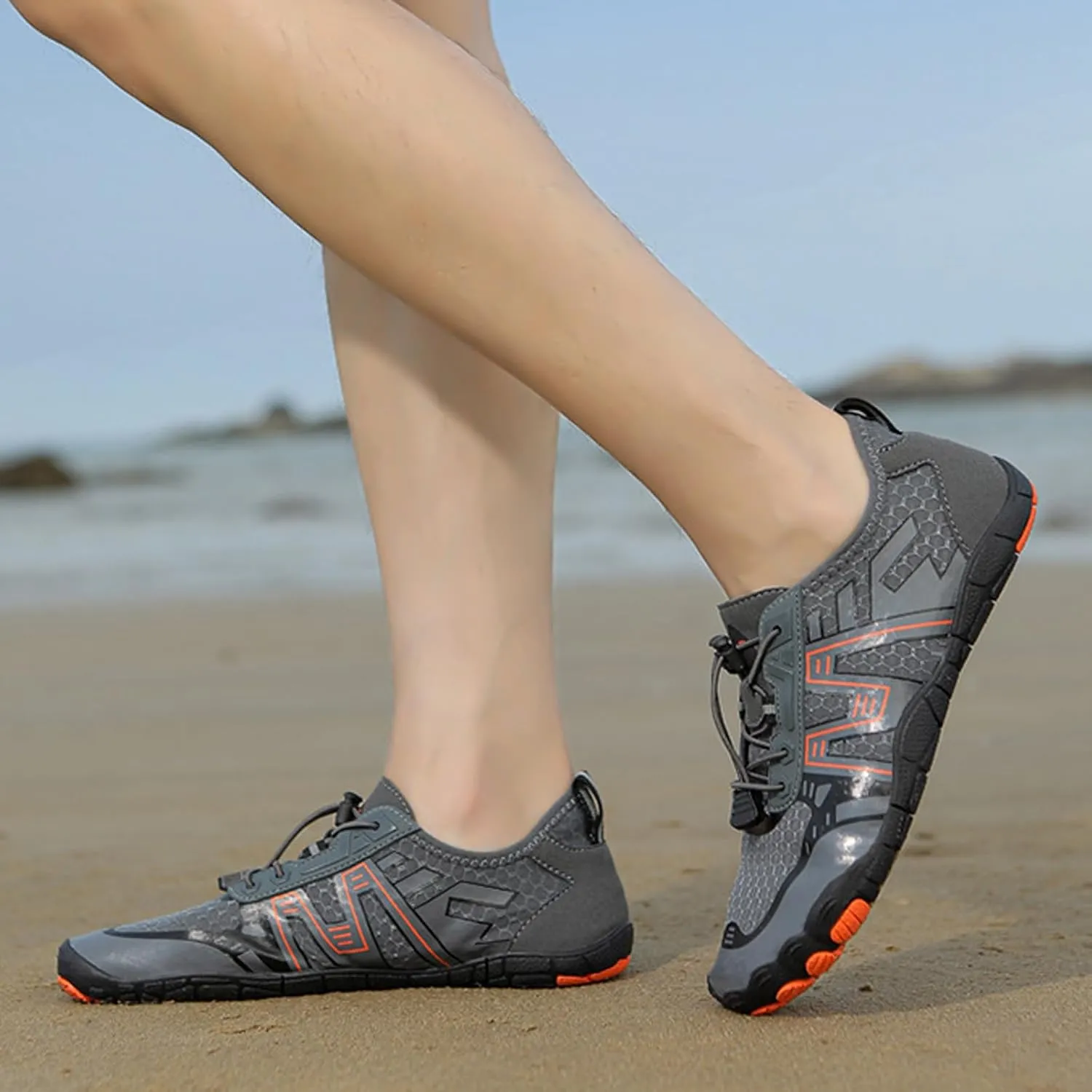 Men's Fashion Versatile Walking Shoes Breathable Mesh Comfortable Tennis Shoe Men's Arch Support Insole Shoes