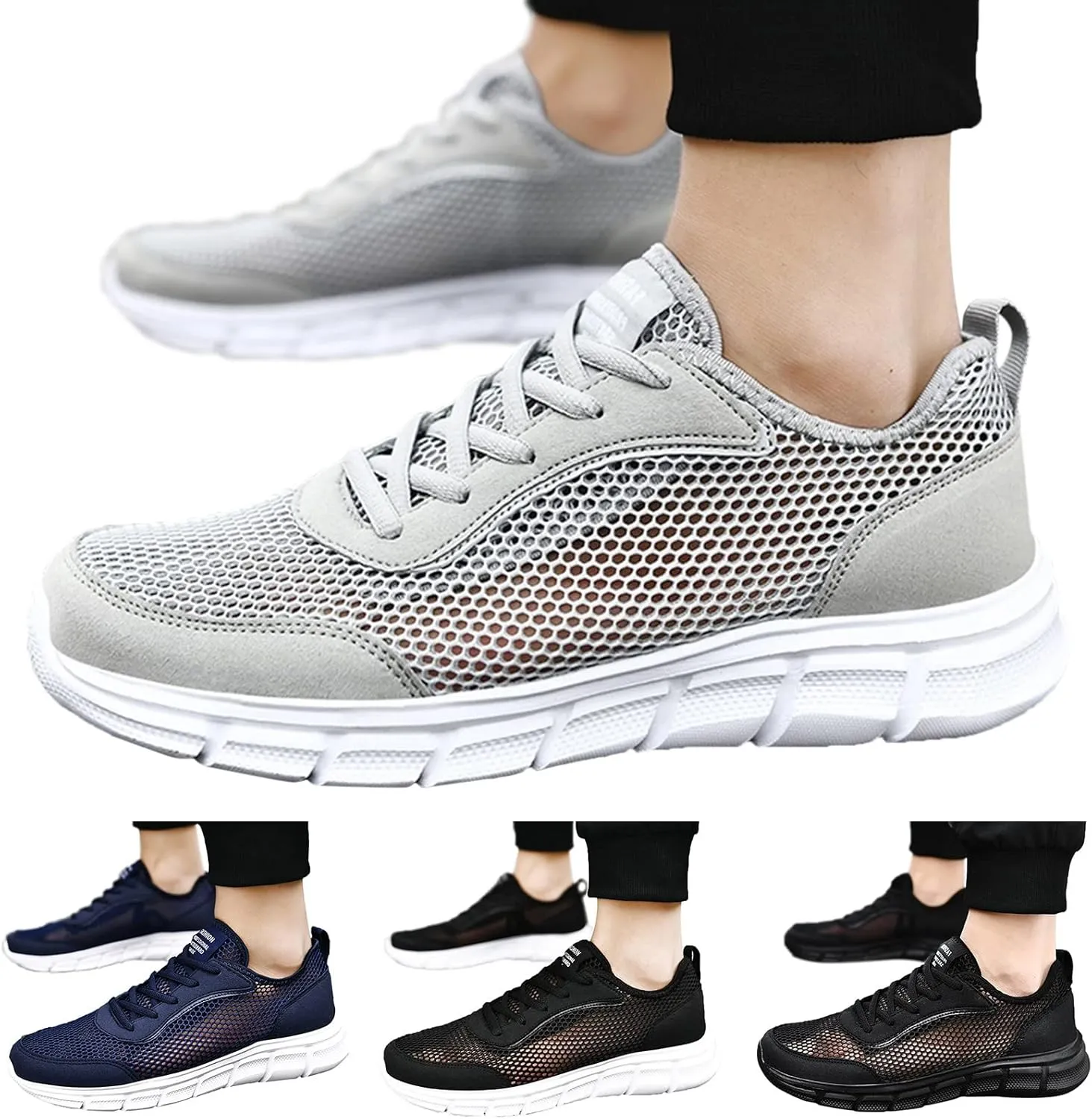 Mens Slip on Shoes Men's Sneakers Shoe for Men Tennis Shoe for Men Lightweight Breathable Sneaker