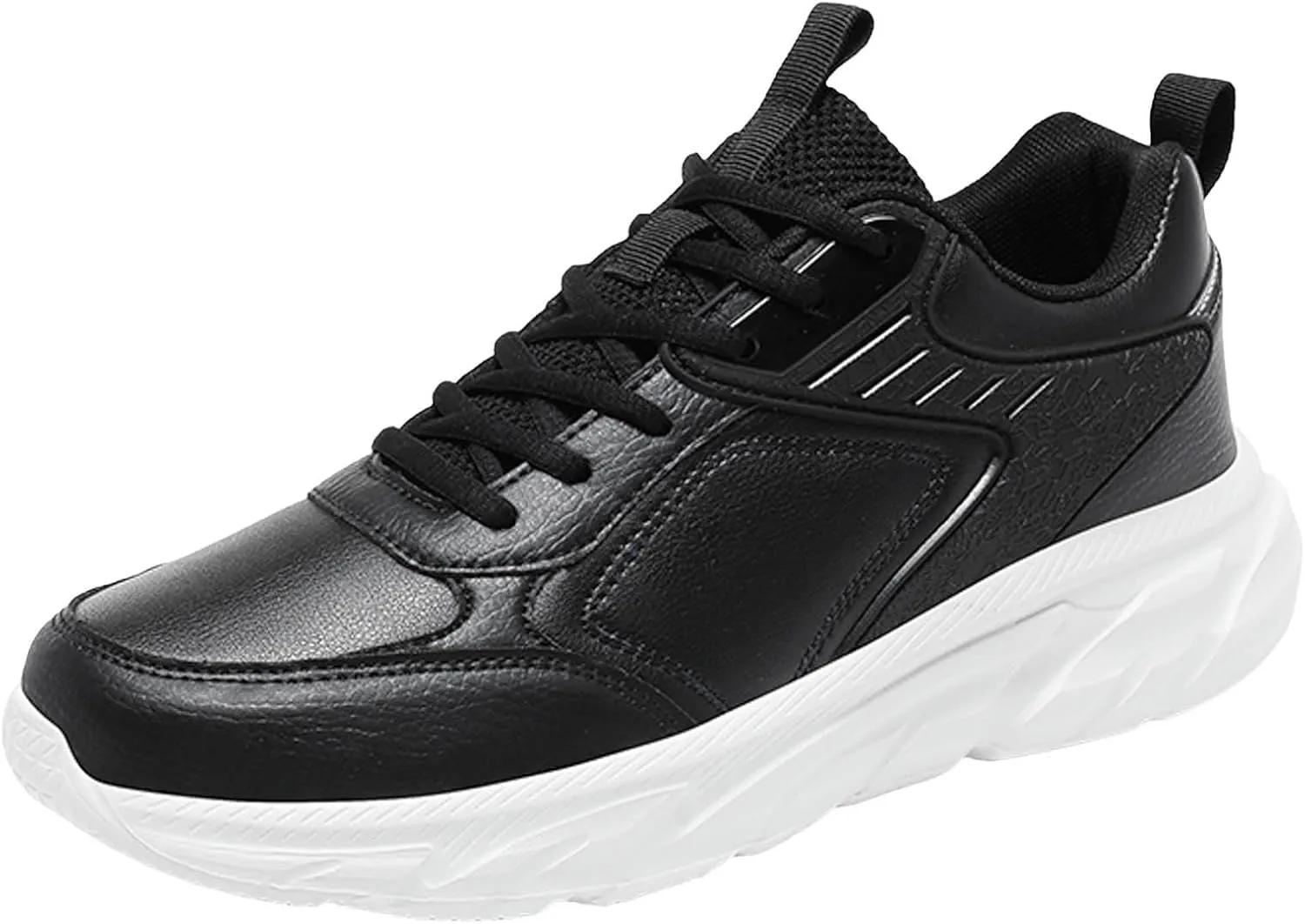 Men's Slip on Walking Shoes Comfortable Memory Foam Breathable Mesh Fashion Sneakers Non Slip Indoor Outdoor Training Gym Shoes Wide Width