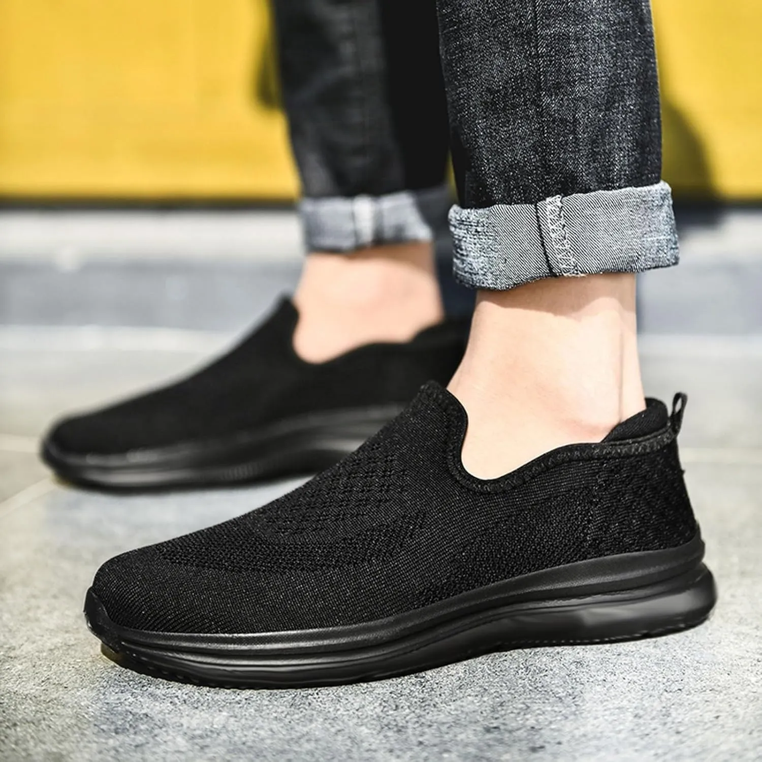 Mens Walking Shoes Men's Shoes Slip on Shoe for Men Tennis Shoe for Men Casual Running Trail Sneaker