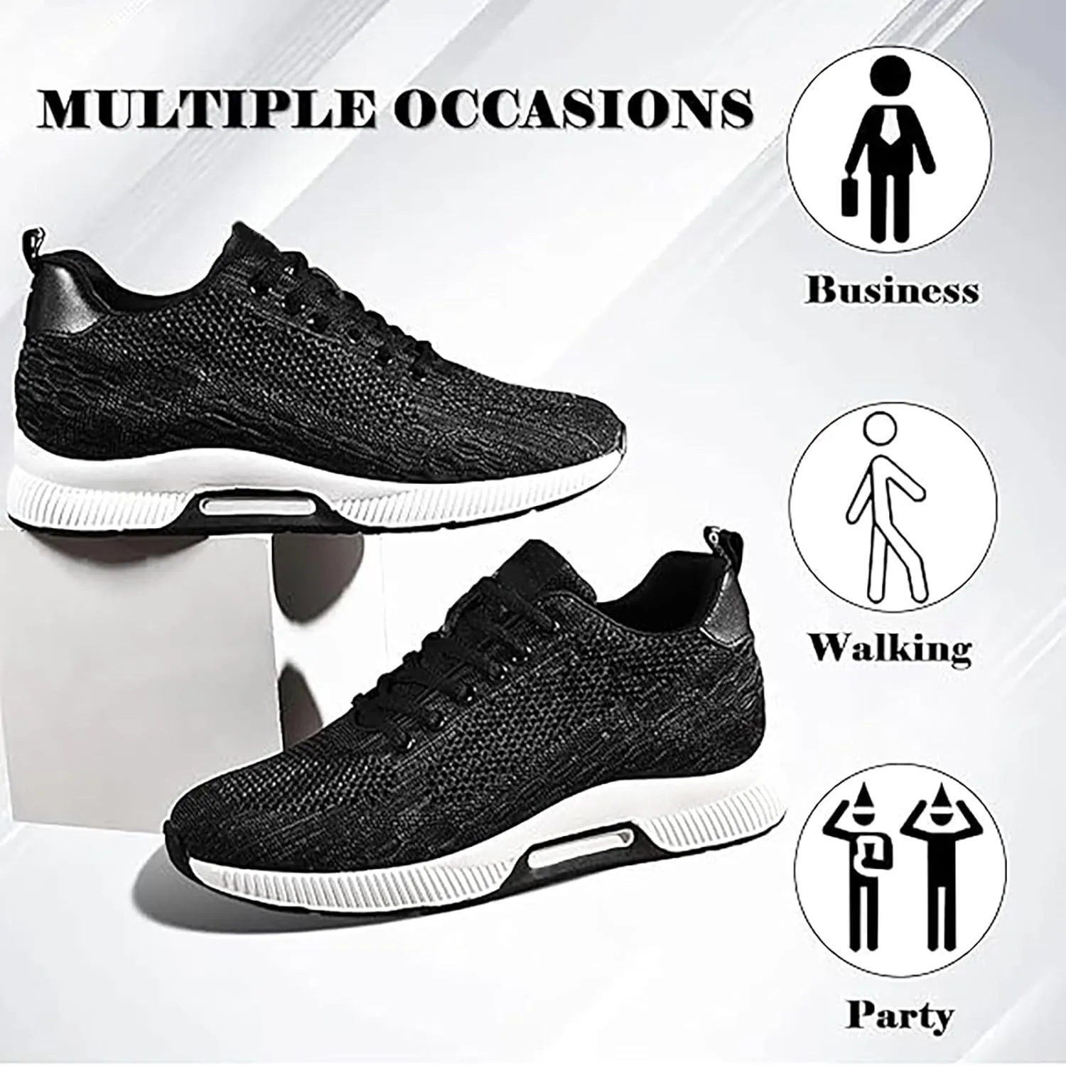 Mens Woven Orthopedic Sneakers Solid Color Casual Soft Walking Running Shoes Comfortable Tennis Shoes Flat Bottom Non Slip Summer Spring Men Shoe