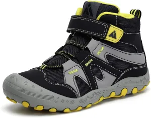Mishansha Boys Girls Hiking Shoes Kids Anti Collision Hiking Boots Non Slip Sneakers Outdoor Trekking Walking Climbing Running