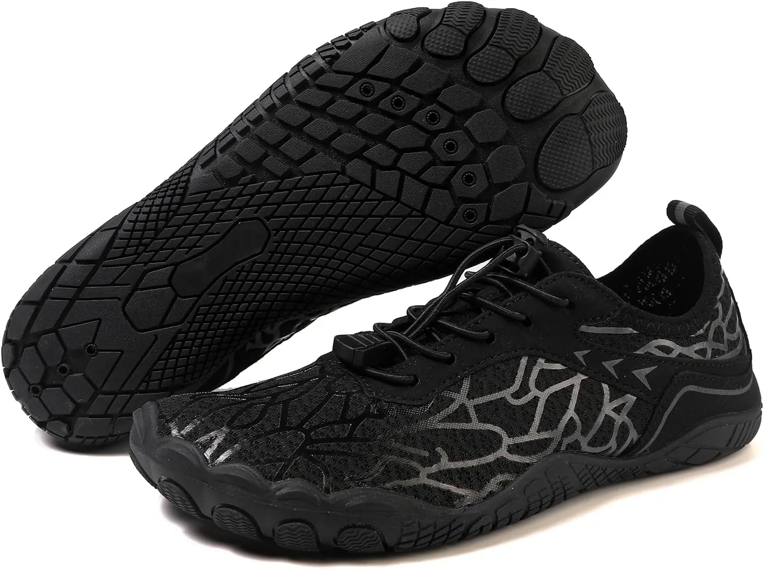 Mmoneyake Hike Barefoot Shoes Women Men Wide Toe Box Healthy & Non-Slip Barefoot Shoes Outdoor Hiking Shoe Grounded Footwear Unisex