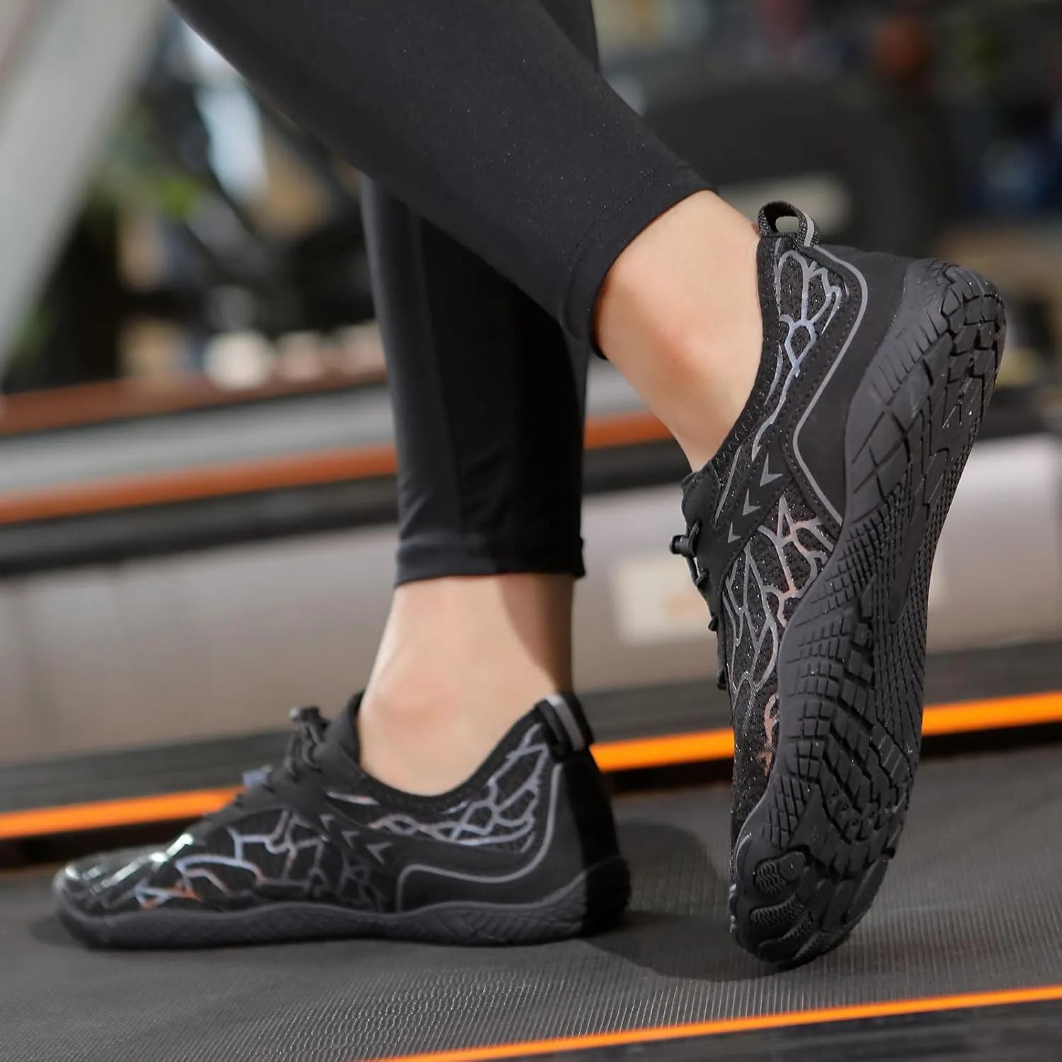 Mmoneyake Hike Barefoot Shoes Women Men Wide Toe Box Healthy & Non-Slip Barefoot Shoes Outdoor Hiking Shoe Grounded Footwear Unisex