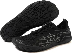 Mmoneyake Hike Barefoot Shoes Women Men Wide Toe Box Healthy & Non-Slip Barefoot Shoes Outdoor Hiking Shoe Grounded Footwear Unisex