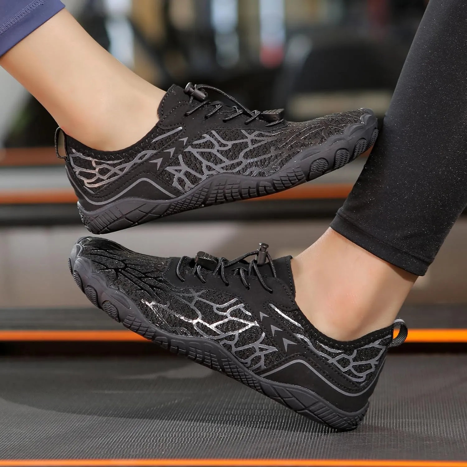 Mmoneyake Hike Barefoot Shoes Women Men Wide Toe Box Healthy & Non-Slip Barefoot Shoes Outdoor Hiking Shoe Grounded Footwear Unisex