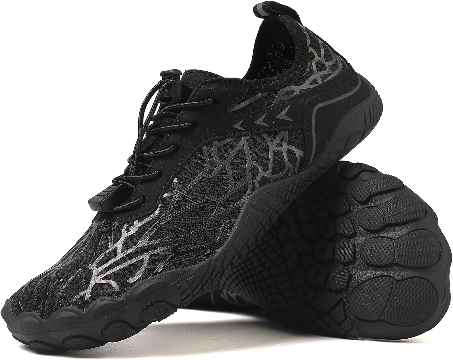 Mmoneyake Hike Barefoot Shoes Women Men Wide Toe Box Healthy & Non-Slip Barefoot Shoes Outdoor Hiking Shoe Grounded Footwear Unisex