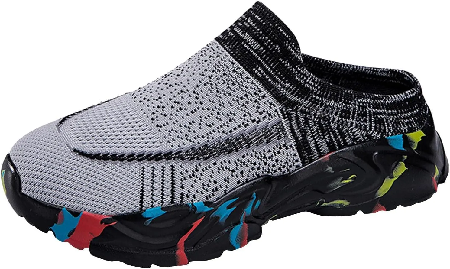 Mules for Women 2025 Backless Walking Sneakers Mens Casual Shoes Sports Casual Tennis Shoes Men Shoes Sneakers Steel Toe Tennis Shoe Loafers Dress Shoe