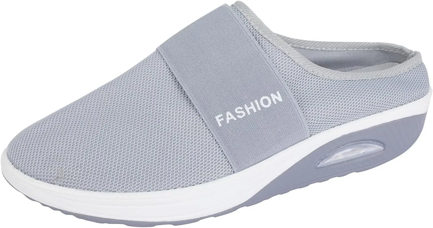 Mules for Women 2025 Backless Walking Sneakers Mens Running Shoes Walking Women Casual Shoes Dress Sneakers Platform Tennis Shoe White Loafers