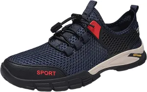 New Summer Mesh Shoes Men's Breathable Casual Sports Versatile Daily Hollow Sandals Sneaker Shoe Rack for Men