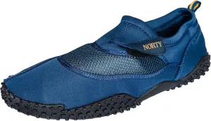 NORTY Mens Big Sizes 13-18 Aqua Sock Wave Water Shoes - Waterproof Slip-Ons for Pool, Beach and Sports