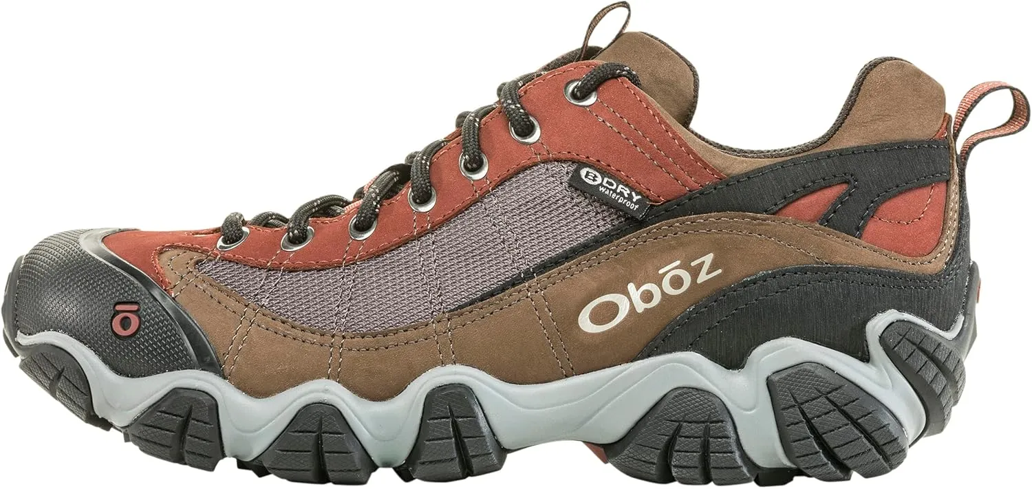 Oboz Firebrand II B-Dry Hiking Shoe - Men's Earth 14 Wide
