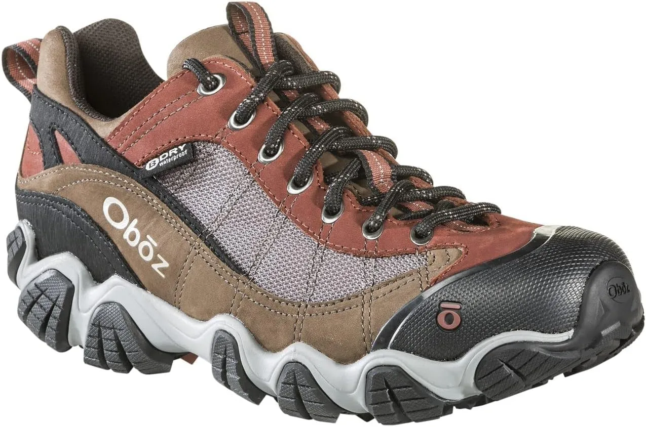 Oboz Firebrand II B-Dry Hiking Shoe - Men's Earth 14 Wide