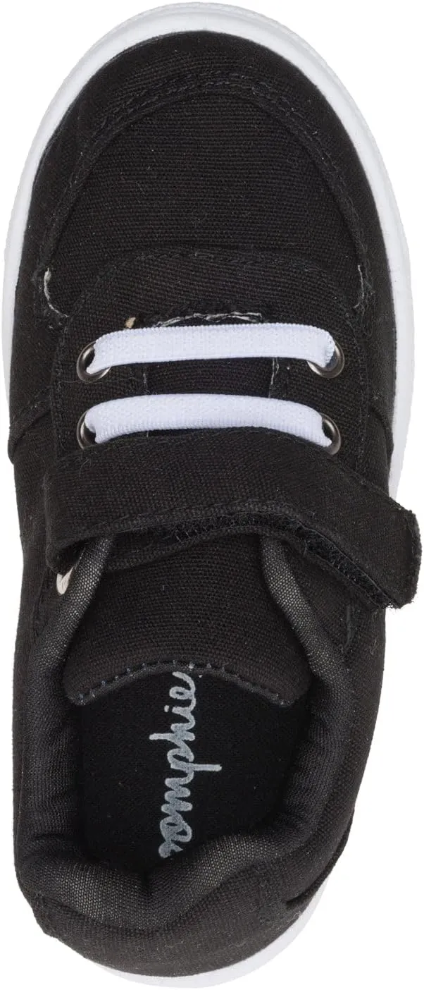 Oomphies Ethan Boys Low-Top Sneakers  Canvas Upper, Hook & Loop Closure, Cushioned Footbed & Durable Rubber Sole